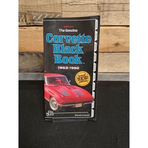 The Genuine Corvette Black Book 1953-1992 ISBN # 9780933534322